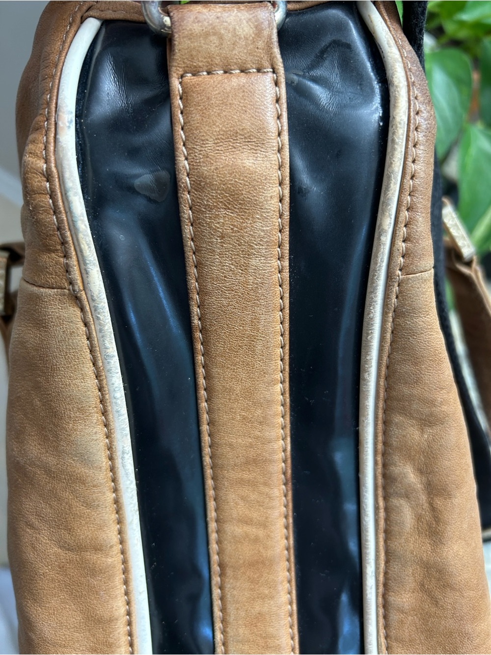 L.A.M.B Genuine Leather Brown Shoulder Bag - Picture 12 of 14